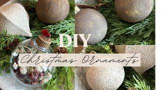 DIY Chritmas Ornaments || DIY Bronze Nutracker || Designer Dupes || Vintage Inspired || Easy DIY