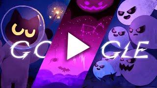 Google Doodle Happy Halloween 2024 (Magic Academy Part 3) Walkthrough Full Game