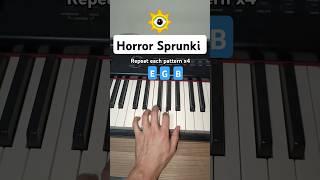 How to play Horror Incredibox Sprunki (Mr. Sun phase 2) on the Piano