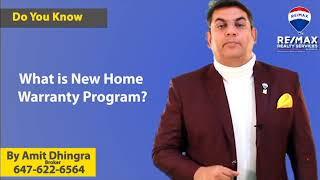 What is New Home Warranty Program?