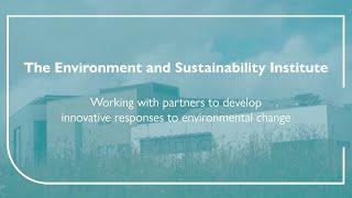 Environment and Sustainability Institute (ESI) working with partners