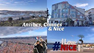 South of France Travel Vlog | Antibes, Cannes & Nice