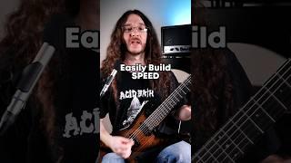 Easily Play Faster?? #guitar #guitarlesson #shred #guitarsolo #metal
