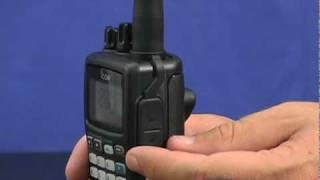 Icom IC-A24 NAV-COM Aviation Transceiver