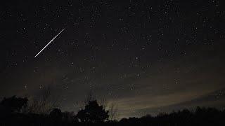 Geminid Meteor Shower 2023 Highlights - Real Time 4k