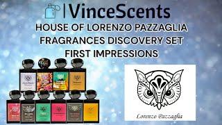 House of Lorenzo Pazzaglia Fragrances Discovery Set First Impressions