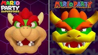 Mario Party Superstars vs Mario Party - All Minigames Comparison (Switch vs N64)