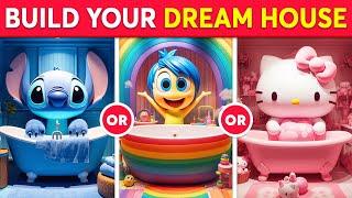 Would You Rather - Build Your DREAM House ️ Quiz Galaxy