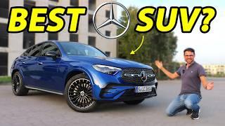 all-new Mercedes GLC Coupé 300 AMG-Line driving REVIEW