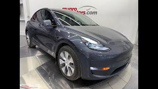 2023 Tesla Model Y Long Range AWD Full Body Wrap PPF in Midnight Silver on Black