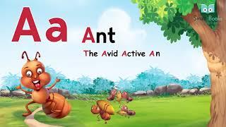 Nursery English Alphabets | Kids English Learning Video | Smart Book Publisher