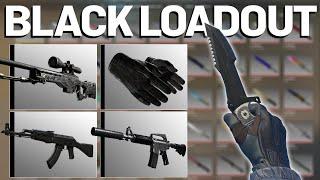 This BUDGET BLACK Themed CS2 Loadout is INSANE! Cheap & Expensive