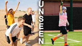 0º v 40º Football Challenges - DUBAI | UNSEEN FOOTAGE