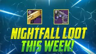 Nightfall Weapons This Week In Destiny 2 (26th Oct) | Destiny 2