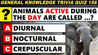 Ultimate General Knowledge Trivia Quiz Round 158 | 60 Great Questions - 6 Topics
