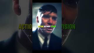 Peaky Blinders Quotes Reveal the Power of Intentional Action #peakyblinders #youtubershorts#quotes