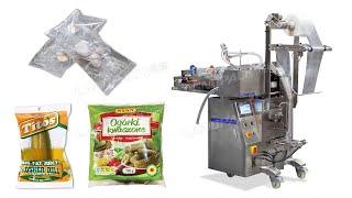 LD-320BL Pickled garlic/ live fish/fresh seafood/fresh shrimp packing machine with gas filling