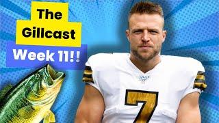 Week 11 GILLCAST (NFL DFS FANTASY FOOTBALL RECAP)