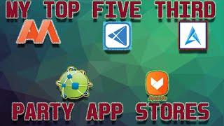 TOP  FIVE THIRD PARTY APP STORES | NVIDIA SHIELD TV | 2019