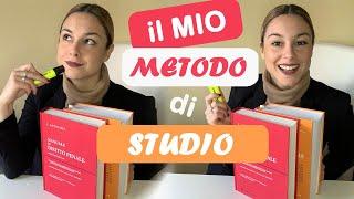 IL MIO METODO DI STUDIO | Come prendere sempre VOTI ALTI senza passare intere giornate sui libri