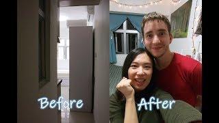 Small Studio Apartment Makeover On A Budget | Hong Kong