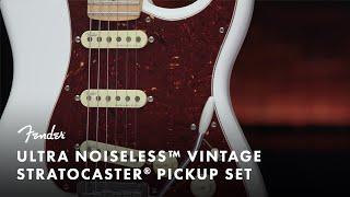 Ultra Noiseless Vintage Stratocaster Pickup Set | Fender