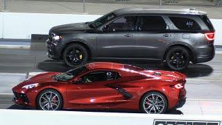 Durango R/T vs C8 Corvette