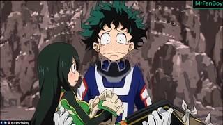 Deku catches Asui - Froppy!! (Kawaii)