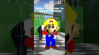 Quand tu écoutes ta music préféré #shorts #sm64 #sm64bloopers #STH8