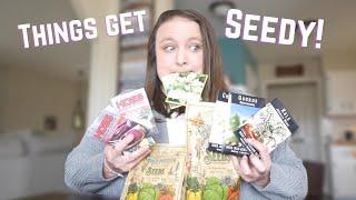 Little Z Seed HAUL 2021! Seeds from Eden Brothers, True Leaf Market, Baker Creek & Hoss Tools