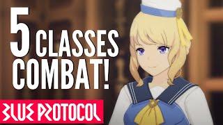 BLUE PROTOCOL How To Pick Your Class For Release? ALL 5 CLASSES OVERVIEW! Beginners Guide