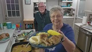 Smothered Chicken, good enough to bring a grown man to his knees