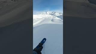 Going fast in a narrow couloir