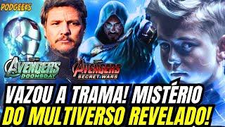 VAZOU! TRAMA VINGADORES DOOMSDAY E GUERRAS SECRETAS O QUE ACONTECE COM O MULTIVERSO REVELADO