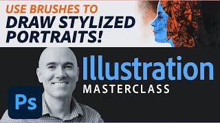 Illustration Masterclass - Stylized Portraits w/ Adobe Illustrator | Adobe Creative Cloud