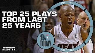 NBA Today's Top 25 plays in the last 25 years 