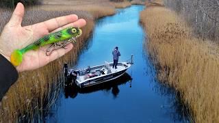 Catching Monster Pike in a Tiny River