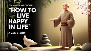 How to Live Happy in Life: A Zen wisdom Story of a Master and Chicken