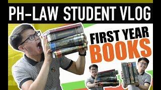 FIRST YEAR LAW BOOKS | LAW SCHOOL PHILIPPINES