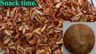 HOW TO MAKE COCONUT CHIPS.