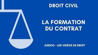 La formation du contrat