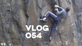 Progress on The Black Wall Traverse - Vlog 054