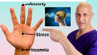 One-Line Hand Acupressure...Reduce Anxiety, De-Stress, Fall Asleep Quickly!  Dr. Mandell