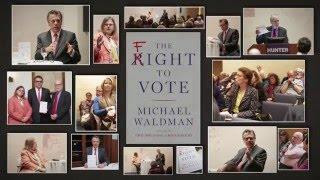 Michael Waldman - The Fight to Vote