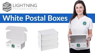 white postal boxes on amazon