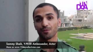 Y-PEER Spokesperson SammyTalks about 10 Days of Activism