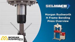 Morgan Rushworth HFP 775/30t H Frame Bending Press [Selmach Machinery]