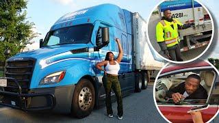 FEMALE TRUCKER MEETS THIS GUY AND IT LEAD TO THIS!