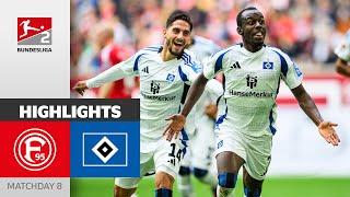 HSV Beats League Leaders | Fortuna Düsseldorf - Hamburger SV 0-3 | Highlights | MD 8 - Bundesliga 2