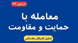 نحوه معامله با حمایت و مقاومت